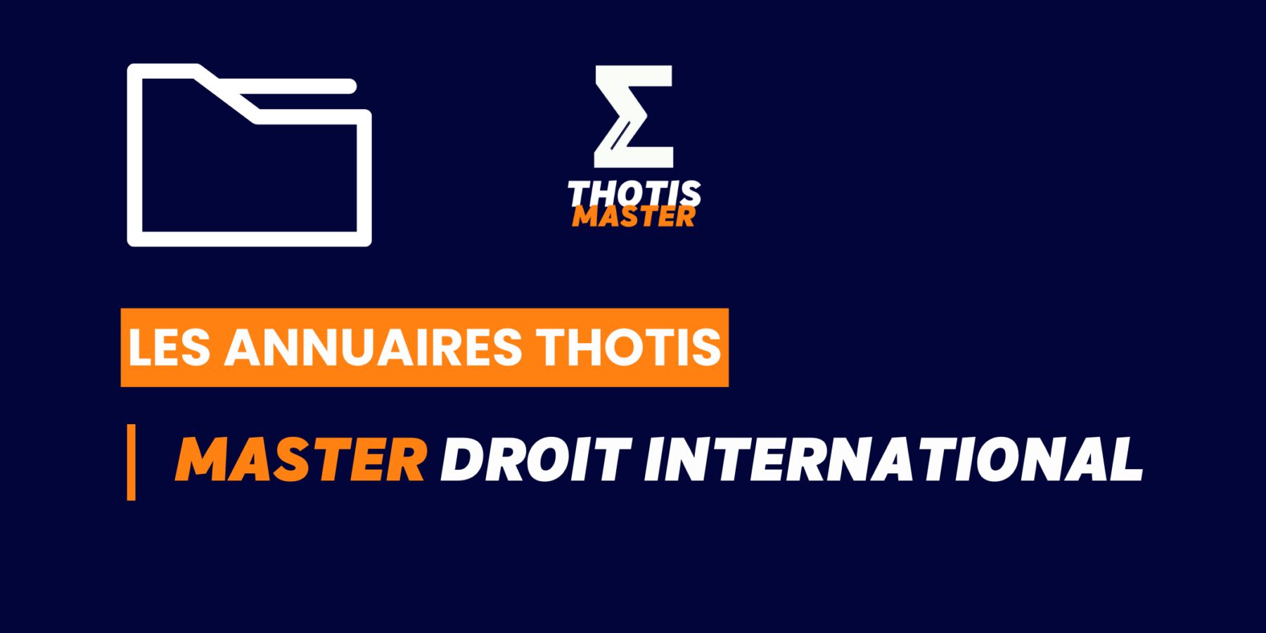 MASTER_Droit international _Annuaire_Thotis