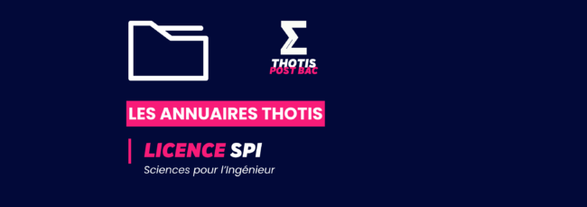 Annuaire Thotis - Licence SPI