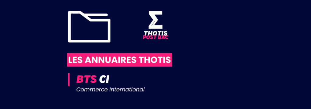 Annuaire Thotis - BTS Commerce International