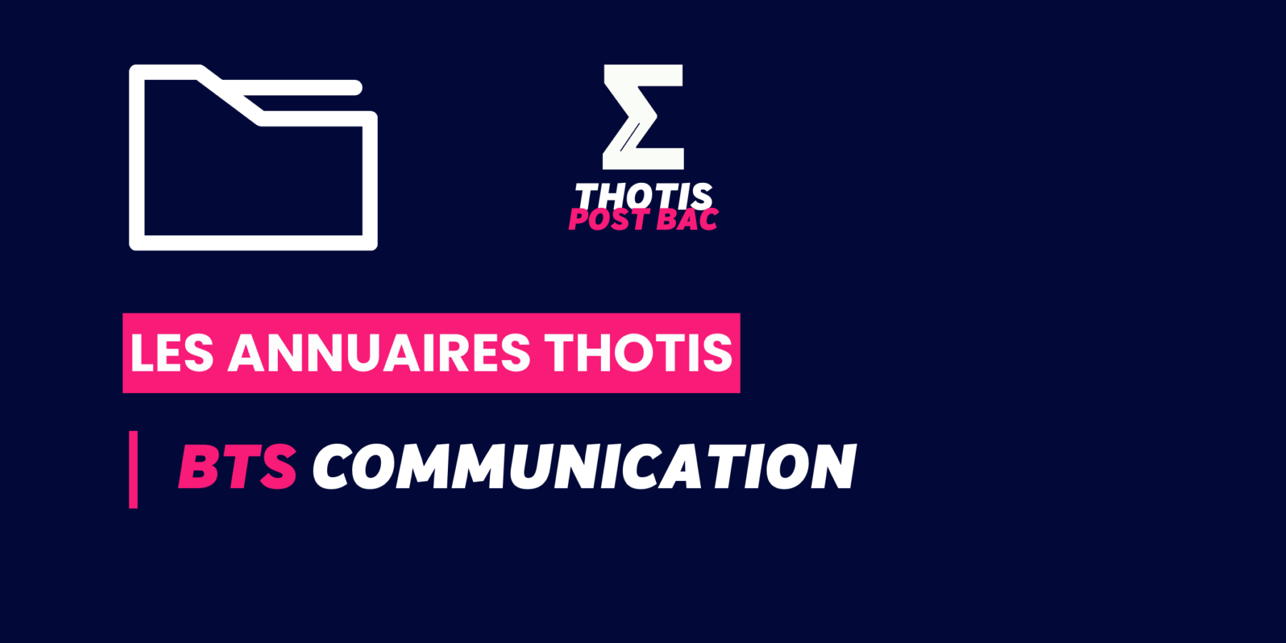 Annuaire Thotis - BTS Communication