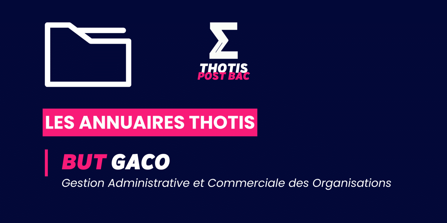 Liste des BUT GACO