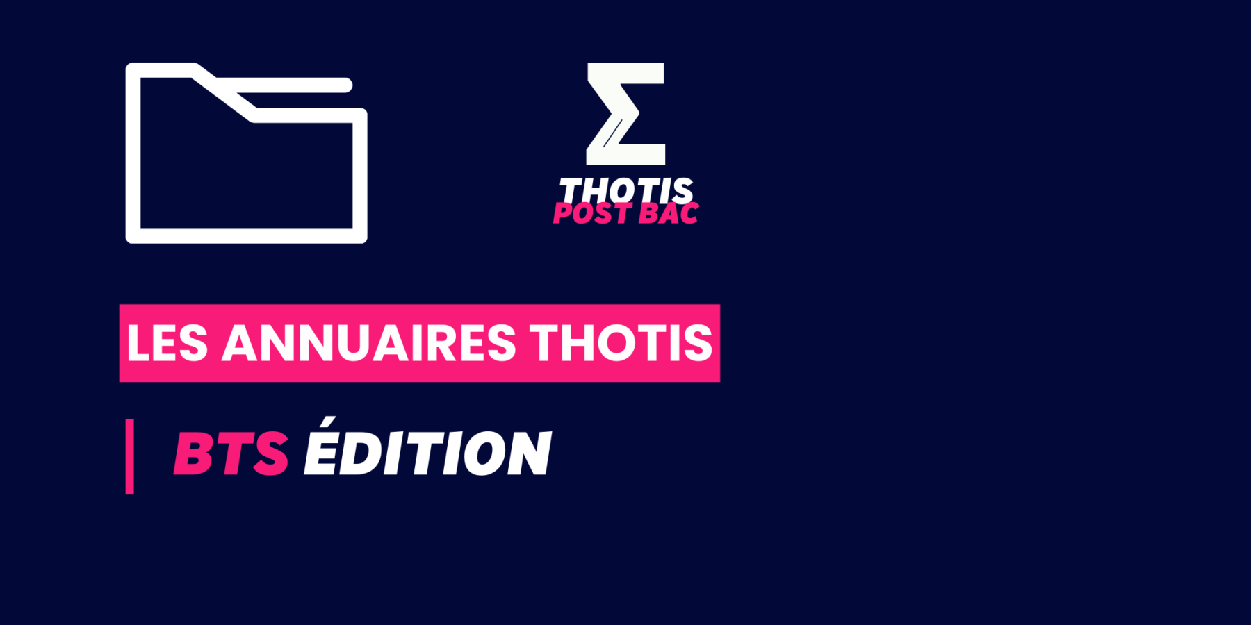 Annuaire Thotis - BTS Edition