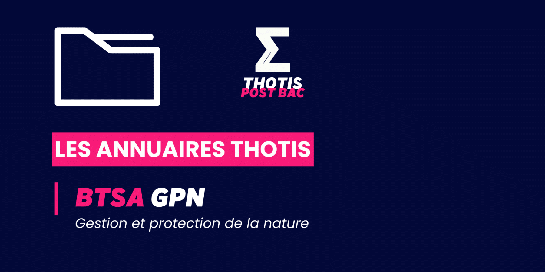 Annuaire BTSA GPN