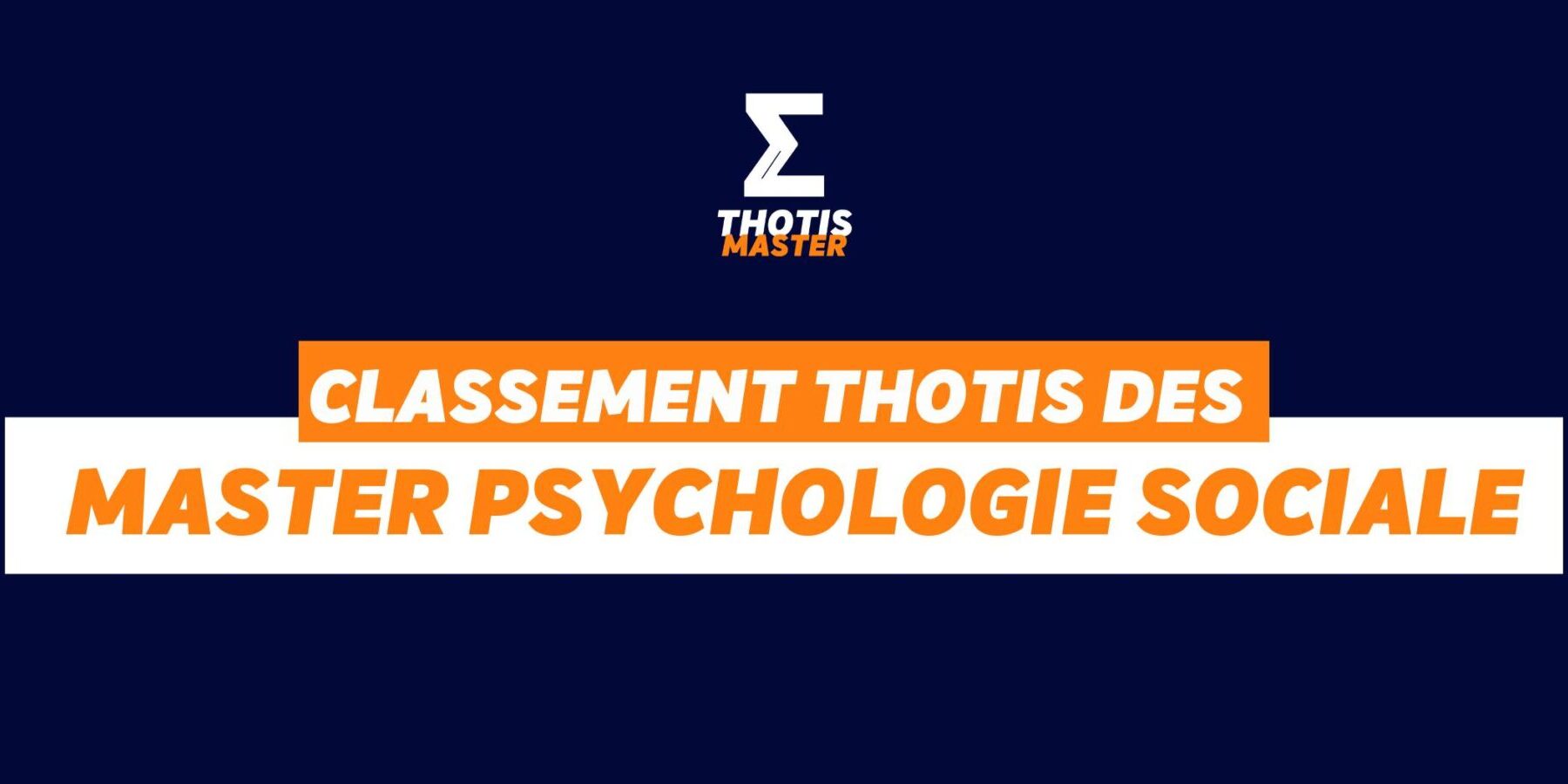 Master psycho sociale Classement Master psycho sociale Classement