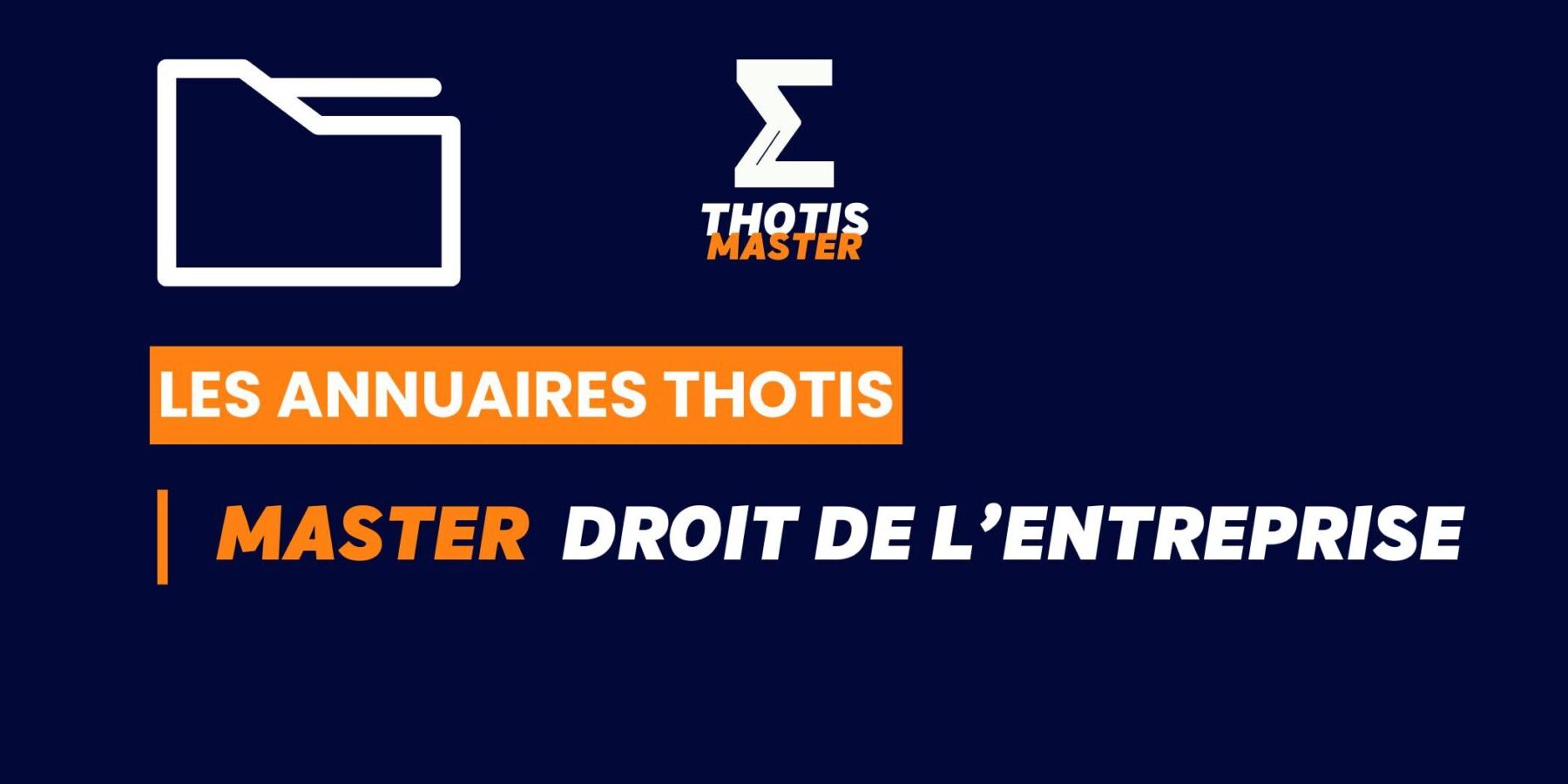 Annuaire – Master Droit de l’entreprise Annuaire Master Droit de l'entreprise