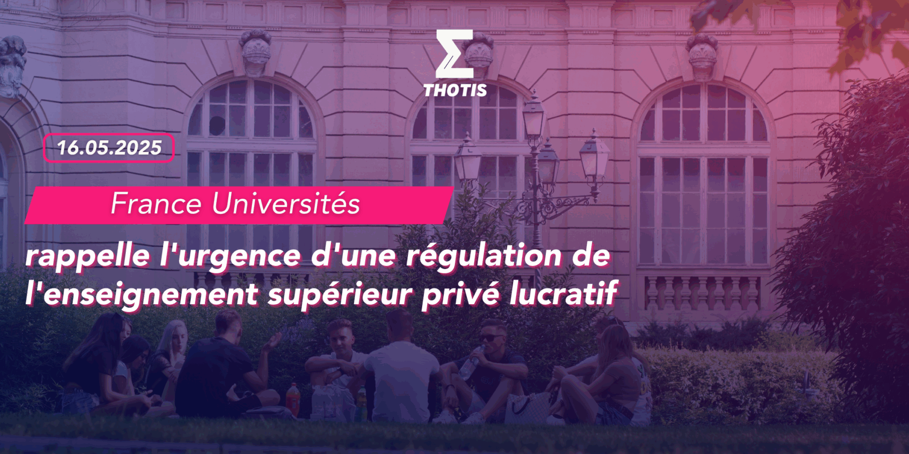 France Universités Privé lucratif