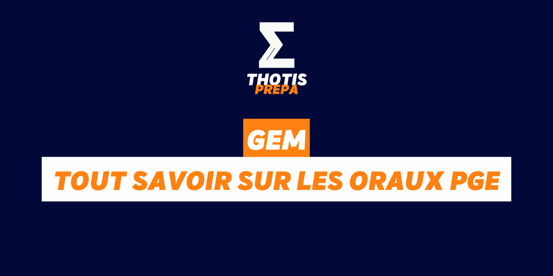 GEM PGE PRÉPA