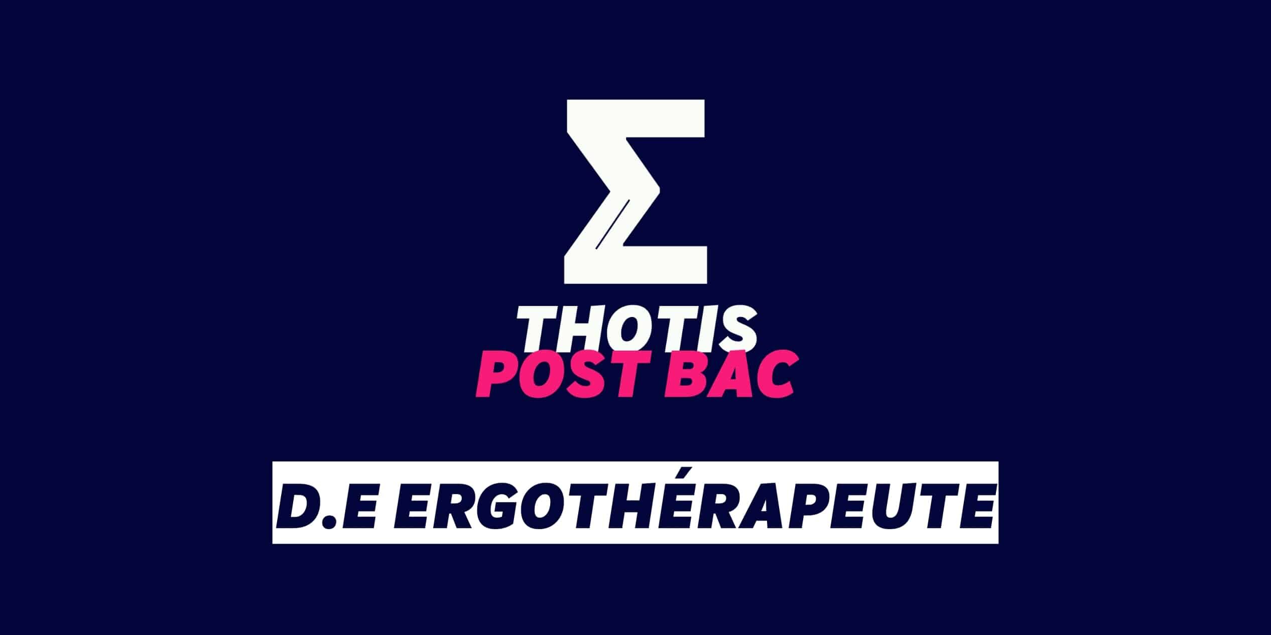 D.E Ergothérapeute