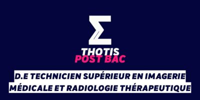 D E Technicien Superieur en Imagerie Medicale et Radiologie Therapeutique