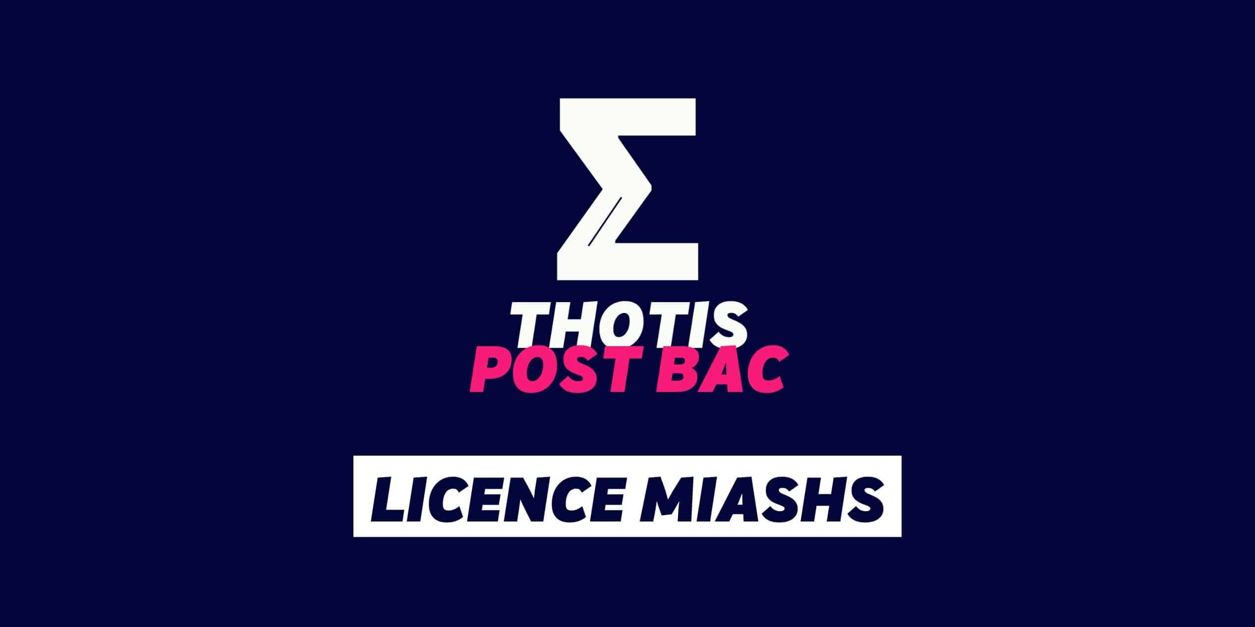 Licence MIASHS