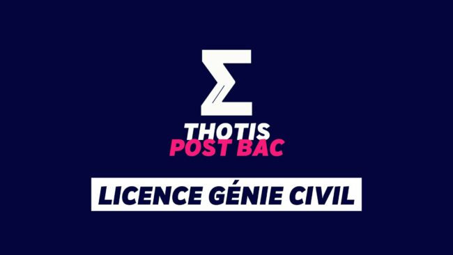 La licence Génie Civil
