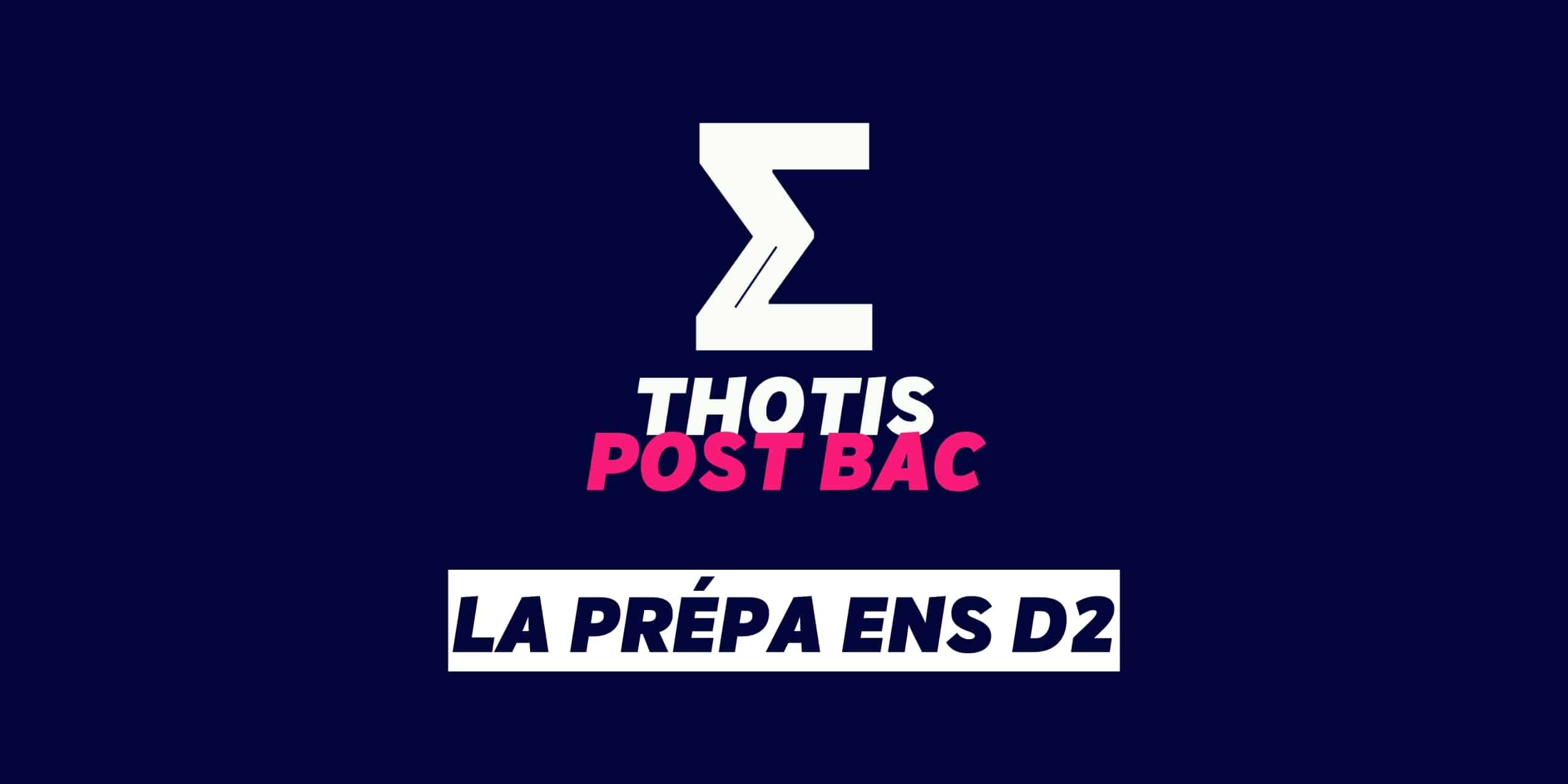 La Prépa ENS D2