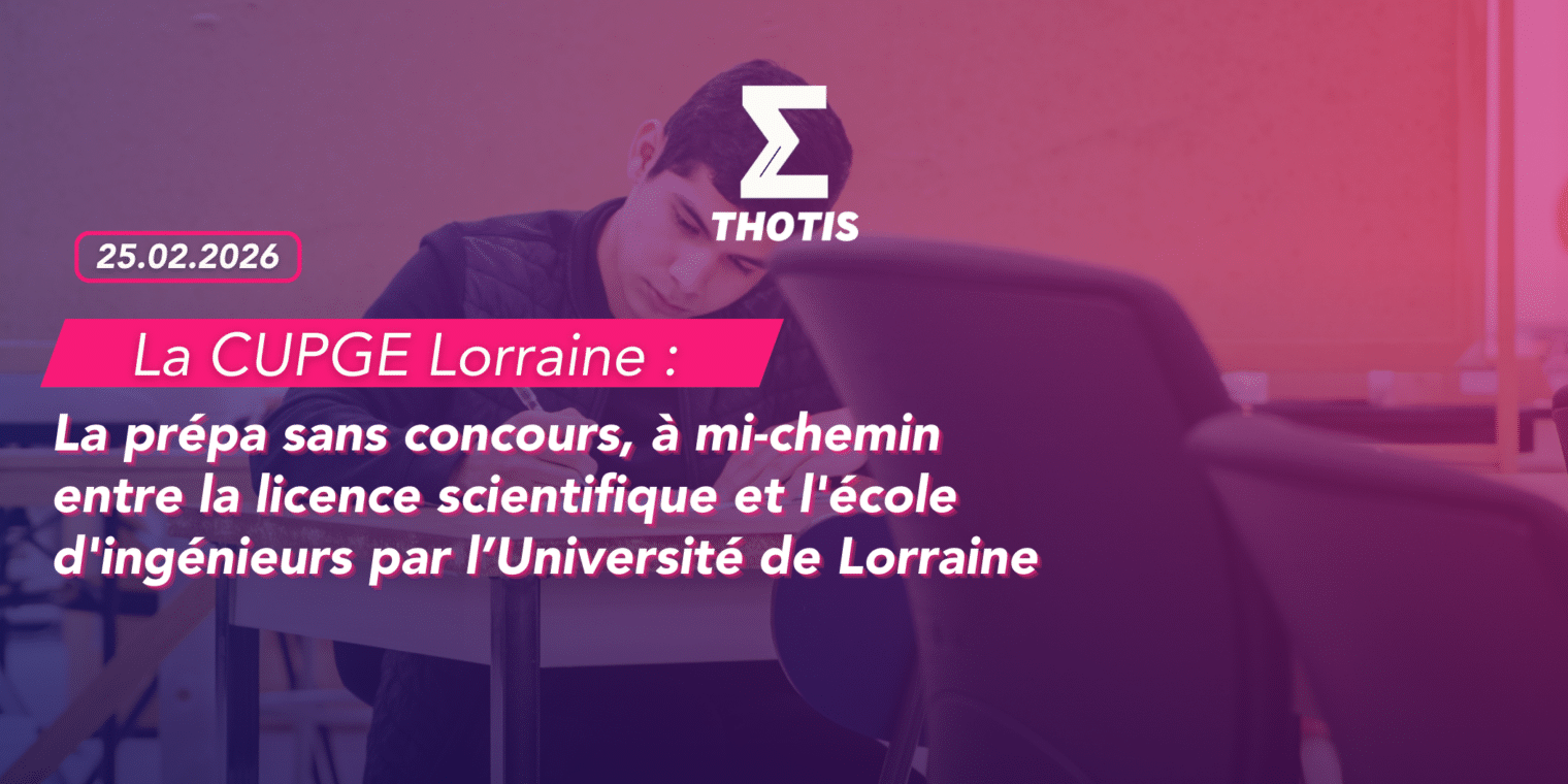 La CUPGE Lorraine la prépa sans concours Crédit Jeswin Thomas