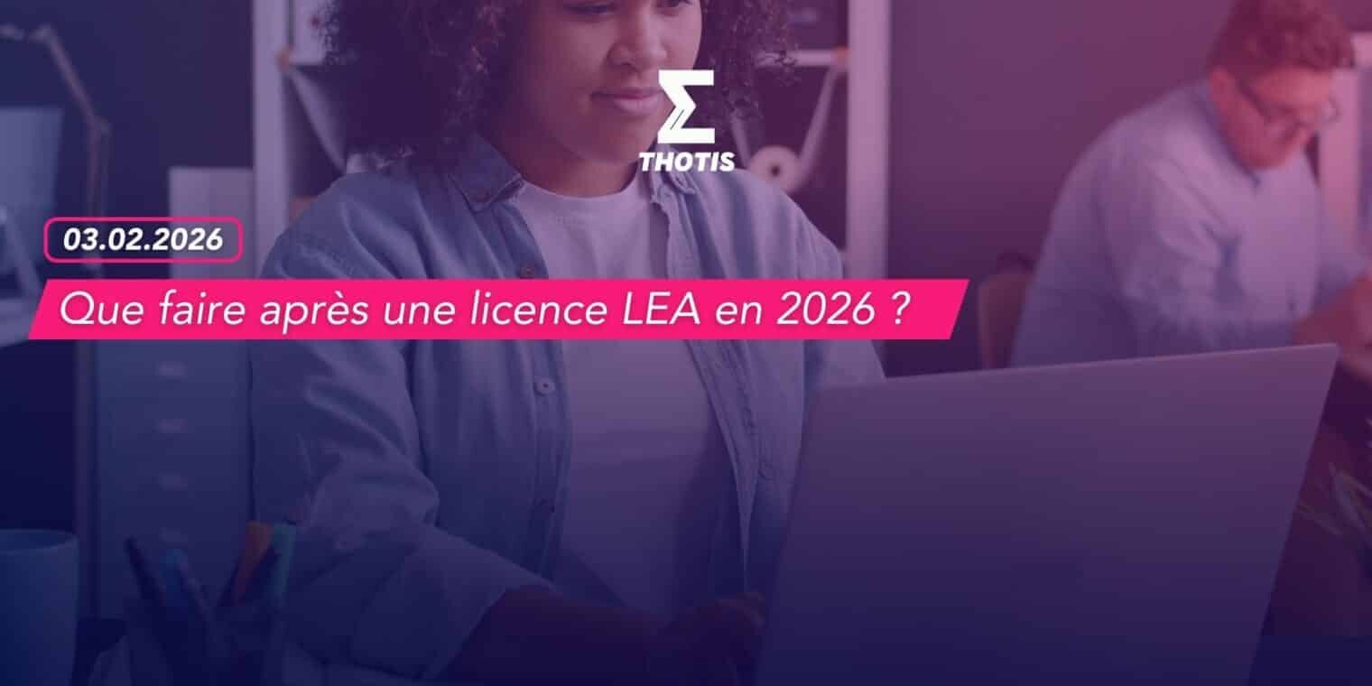 Que faire après une licence LEA en 2026 2