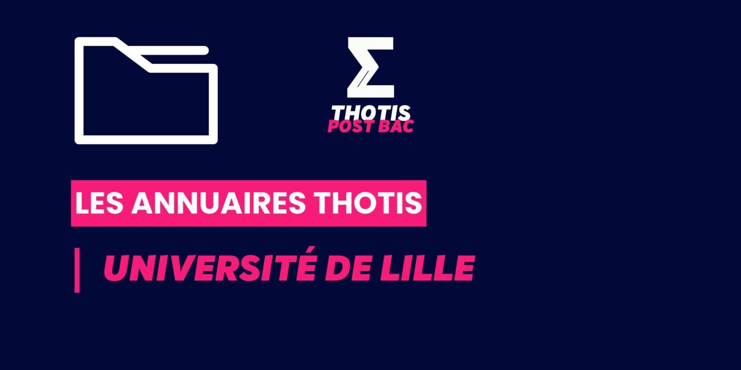 Annuaires Thotis - Université de Lille