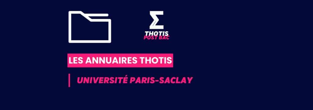 Annuaires thotis_Postbac_Université Paris-Saclay
