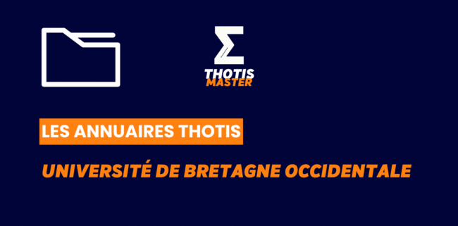 Annuaire Université de Bretagne occidentale
