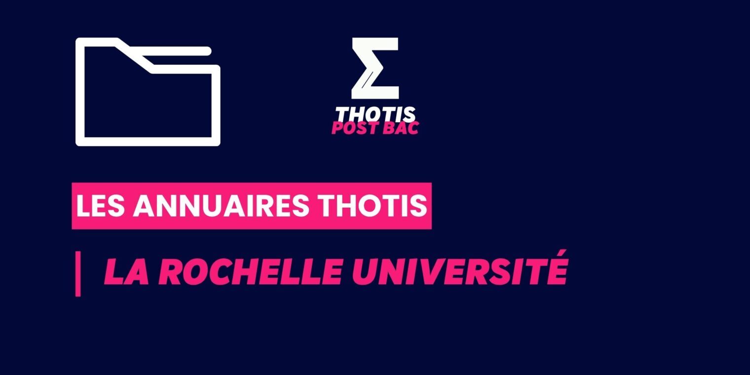 Annuaires Thotis - La Rochelle Université