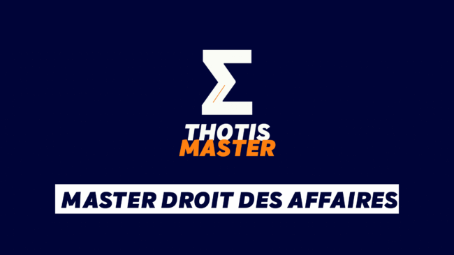 Master Droit des Affaires