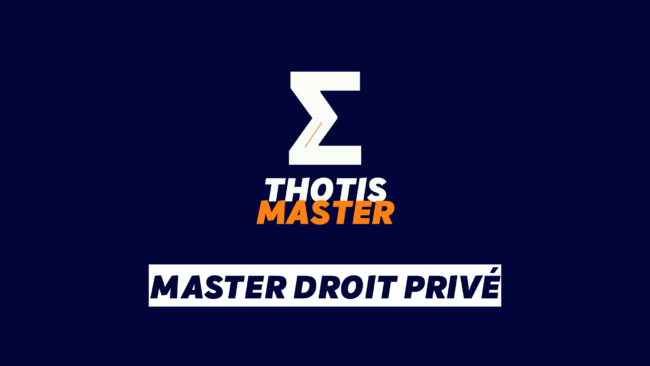 Master Droit privé