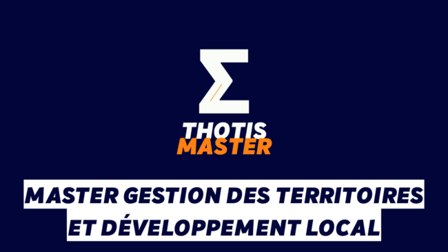 Master Gestion des territoires et développement local