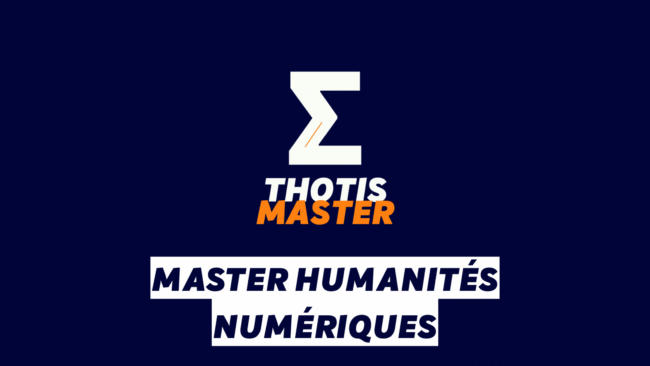 Master Humanités numériques
