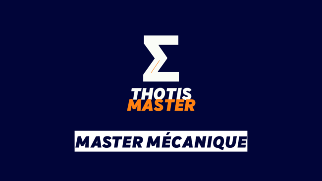 Master Mécanique