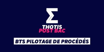 BTS Pilotage de procedes