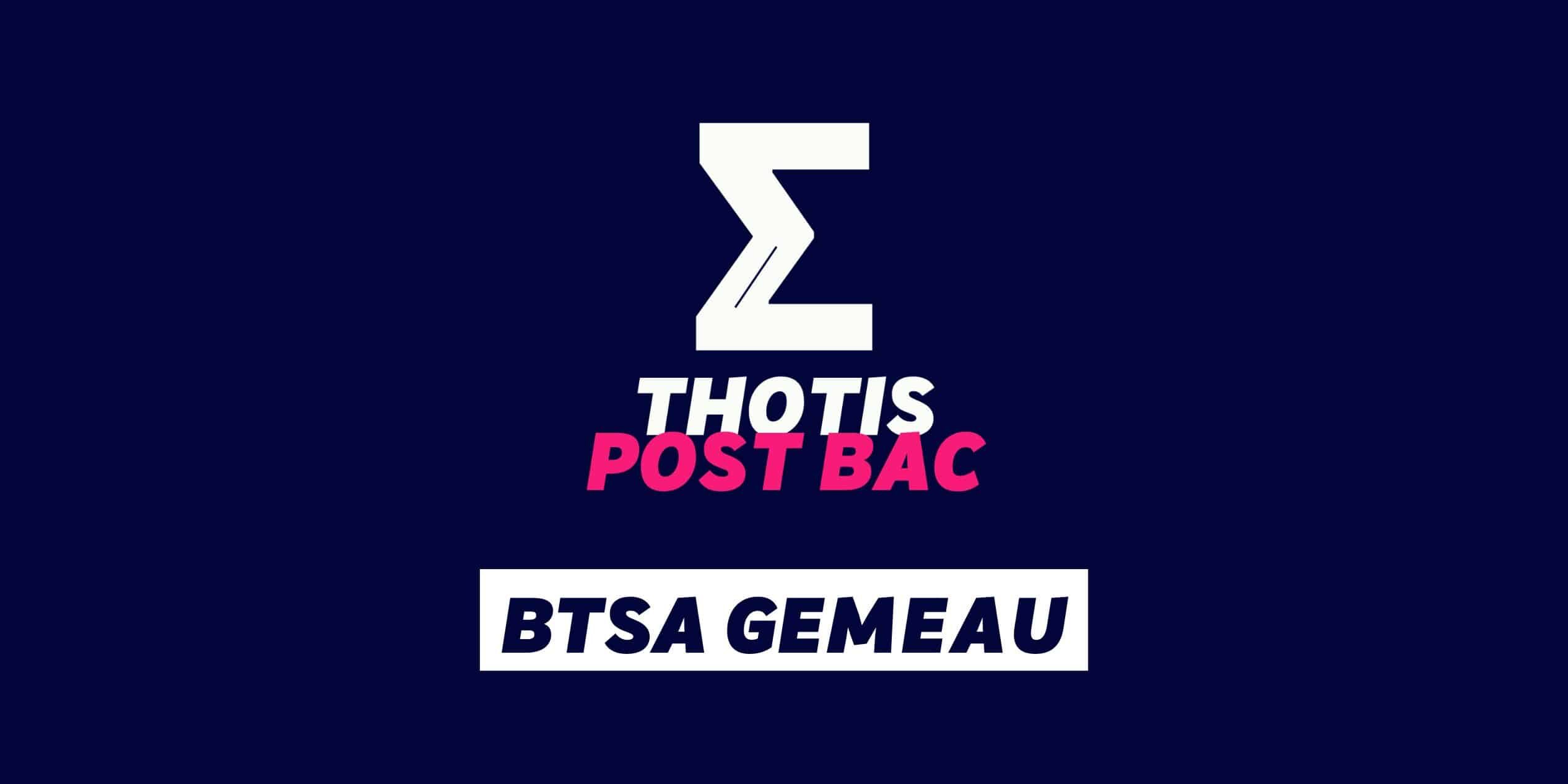 BTSA GEMEAU