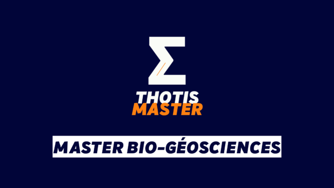Master Bio Géosciences