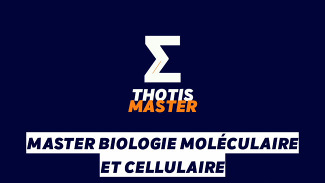 Master Biologie moléculaire et cellulaire