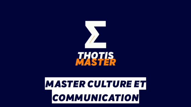 Master Culture et communication