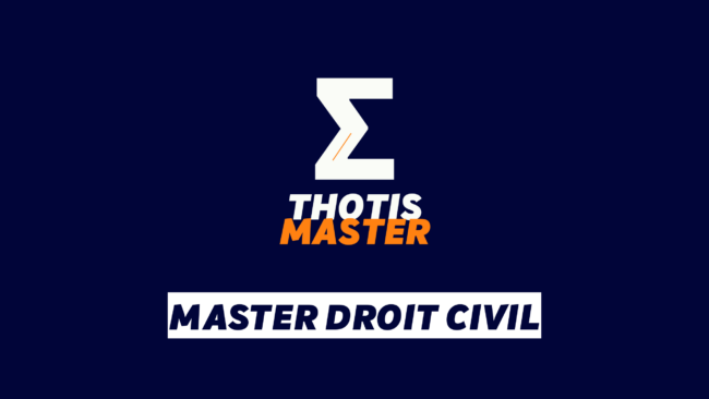 Master Droit civil Master Droit civil