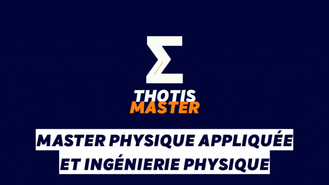 Master Physique appliquée et ingénierie physique