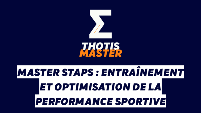 Master STAPS Entraînement et optimisation de la performance sportive