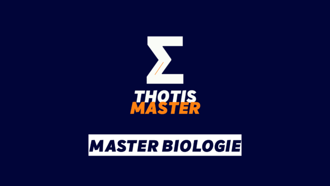 Master biologie