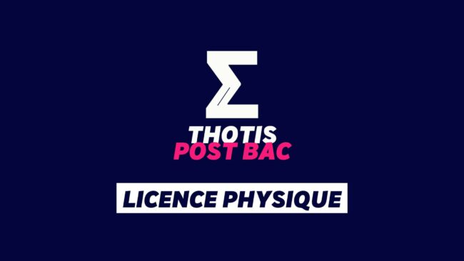 Licence Physique 1